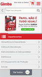 Mobile Screenshot of gimba.com.br